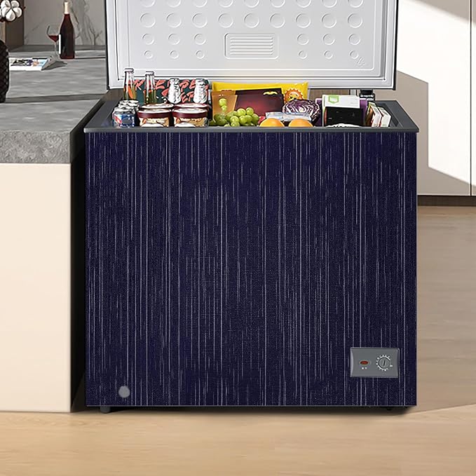 Navy Blue Grasscloth Peel and Stick Wallpaper Textured Contact Paper 15.7" X