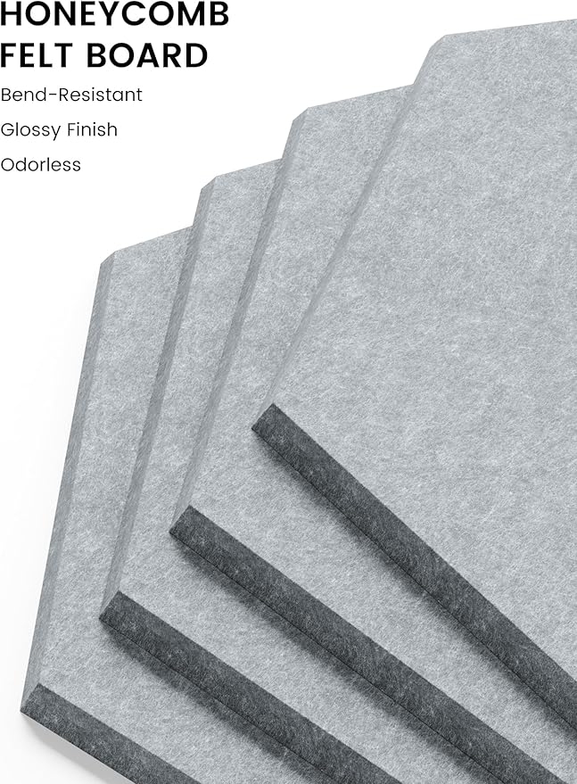Fluxynara Hexagon Cork Board Alternative