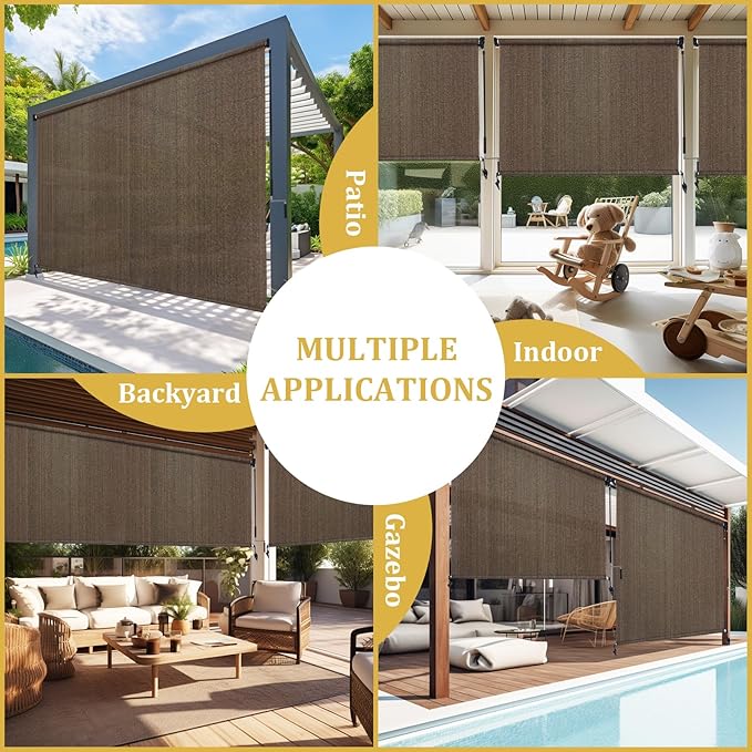 Shade&Beyond Outdoor Roller Shades