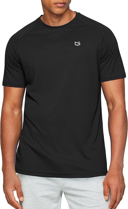 G Gradual Men's Quick Dry Workout T-Shirt - Lightweight Cooling Tee for Running & Hiking