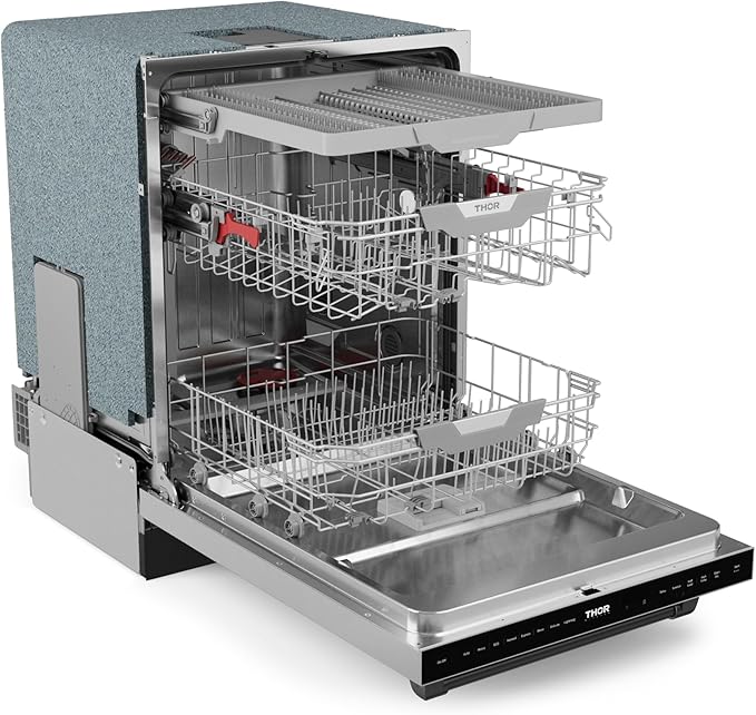 Gordon Ramsay by THOR Kitchen 24 Inch Dishwasher Stainless Steel/Black