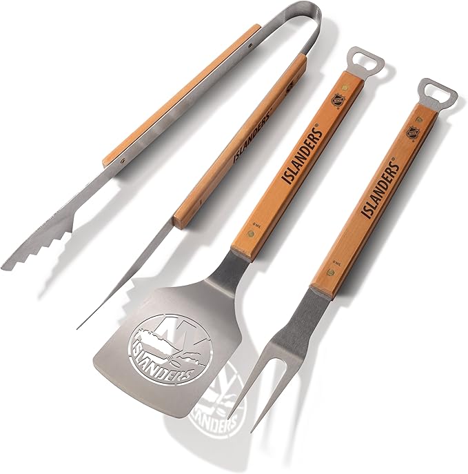 YouTheFan NHL New York Islanders Classic Series 3-Piece BBQ Set