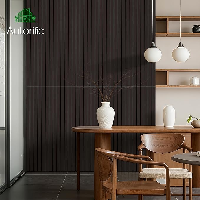 Wood Veneer Sound Panels, 10 Pack 47.2”x23.6” Wall Panels, Decorative Acoustic