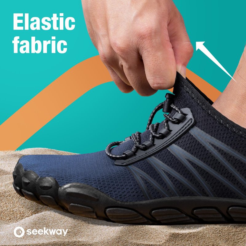 SEEKWAY Water Shoes for Women Adult Quick-Dry Aqua Sock Barefoot Men for Beach Swim River Pool Lake Hiking Kayaking Surfing