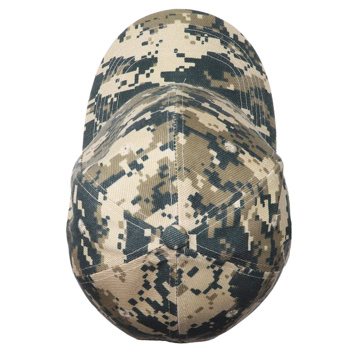 Falari Baseball Cap Adjustable Size for Running Workouts and Outdoor Activities All Seasons (1pc Digital Camo)