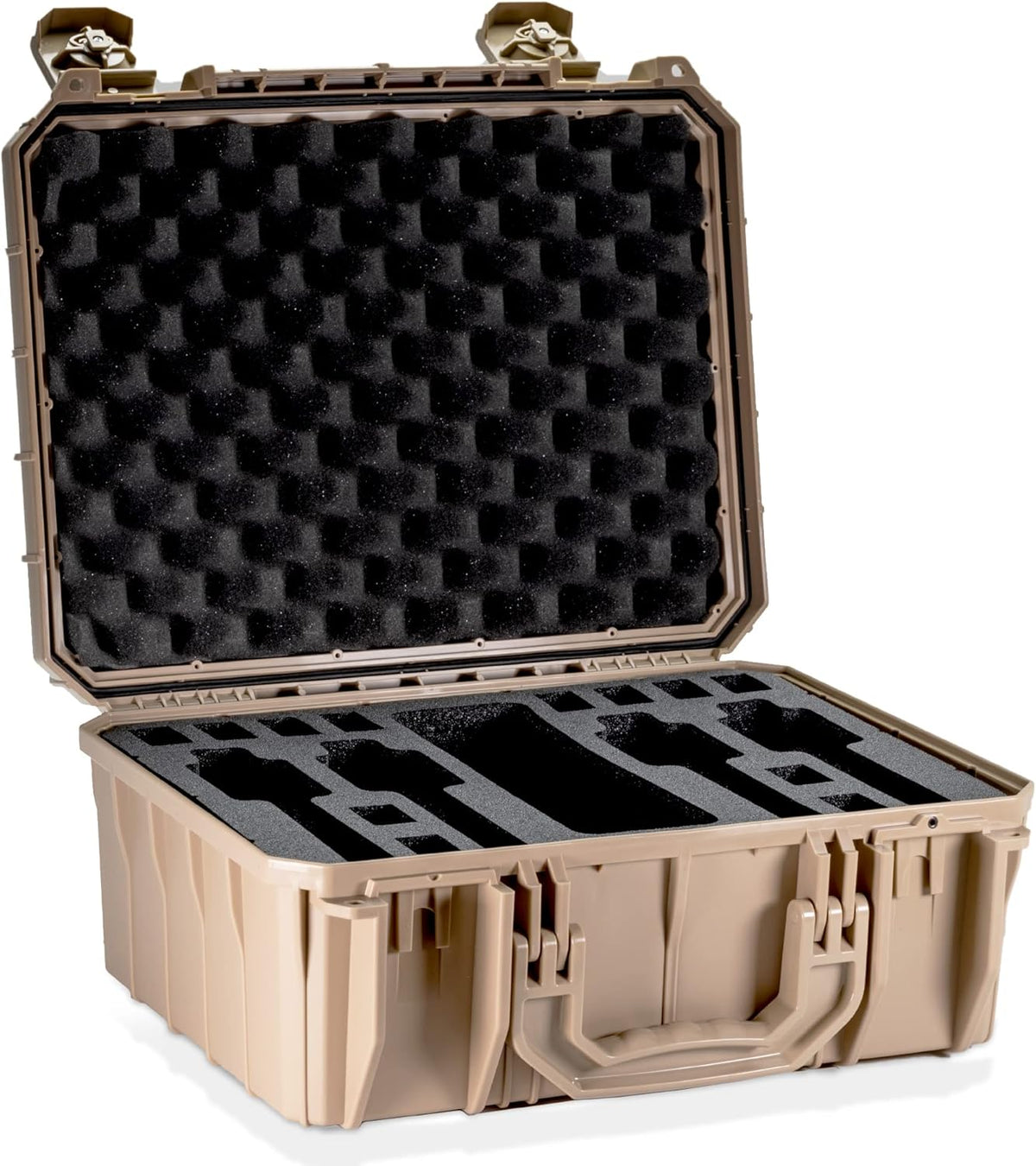 Seahorse 630 Heavy Duty TSA Approved Pistol Case - Waterproof for 4 Firearms & 12 Magazines