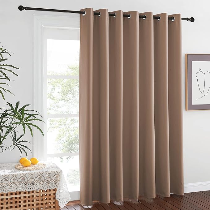 NICETOWN Wall Dividers for Rooms, Large Room Divider Curtain Screen Partition