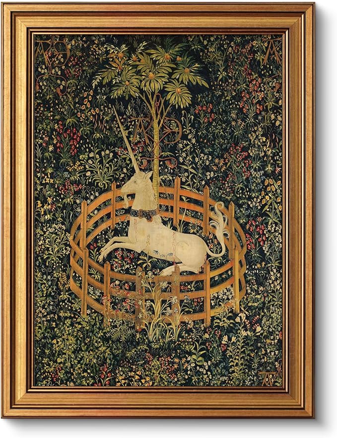 VIYYIEA Vintage Gold Framed Wall Art