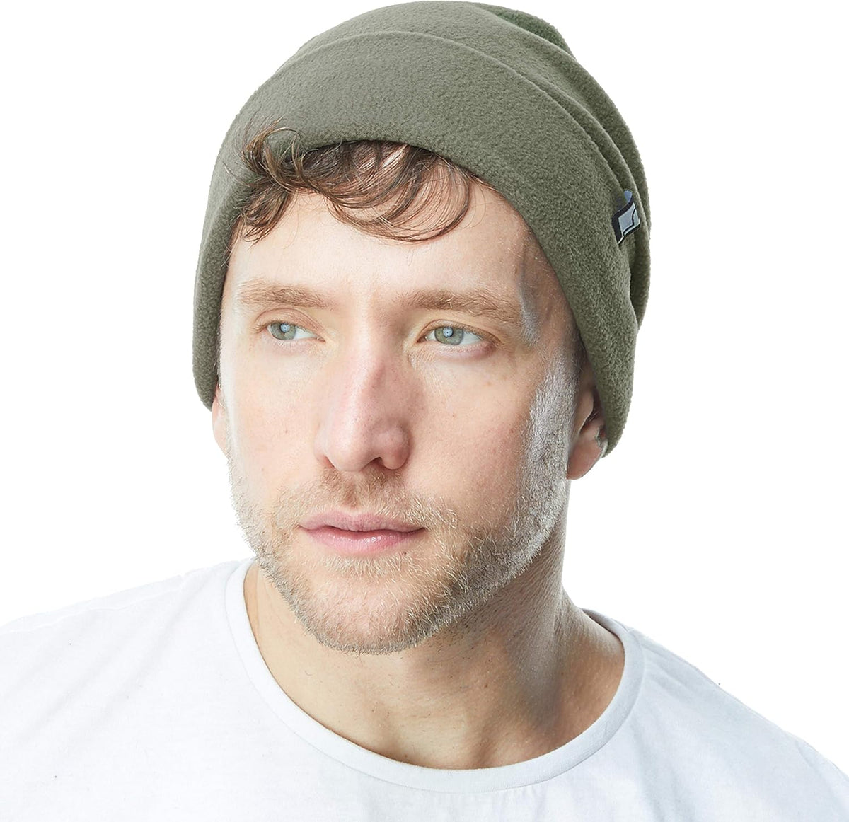 The Hat Depot Fleece Winter Functional Beanie Hat Cold Weather-Reflective Safety for Everyone Performance Stretch