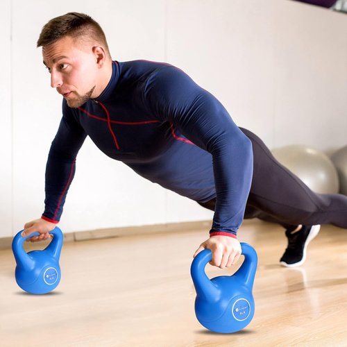 Kettlebell for Home Gym Workout - Adjustable Weight Fitness Equipment by Gymenist