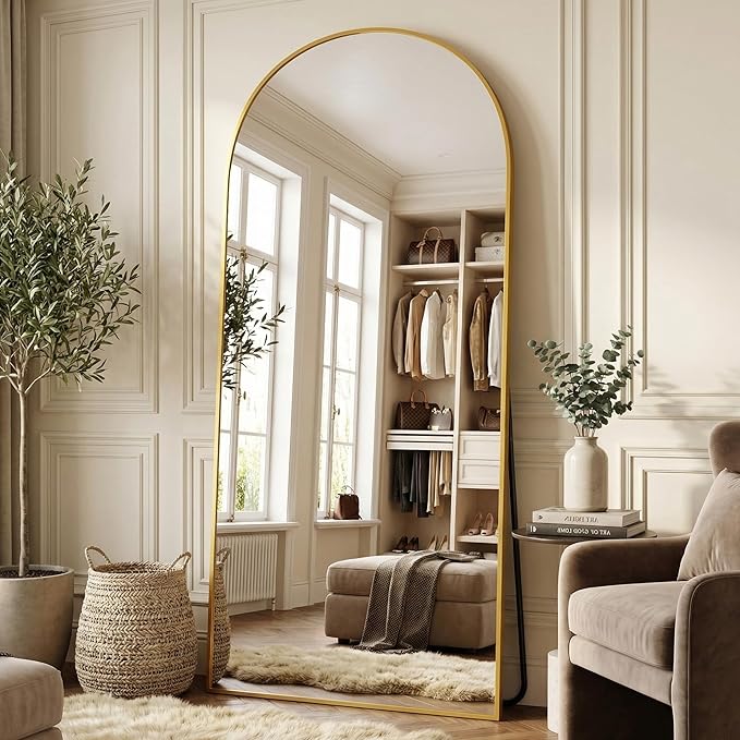 Suidia 76"x34" Arched Full Length Mirror