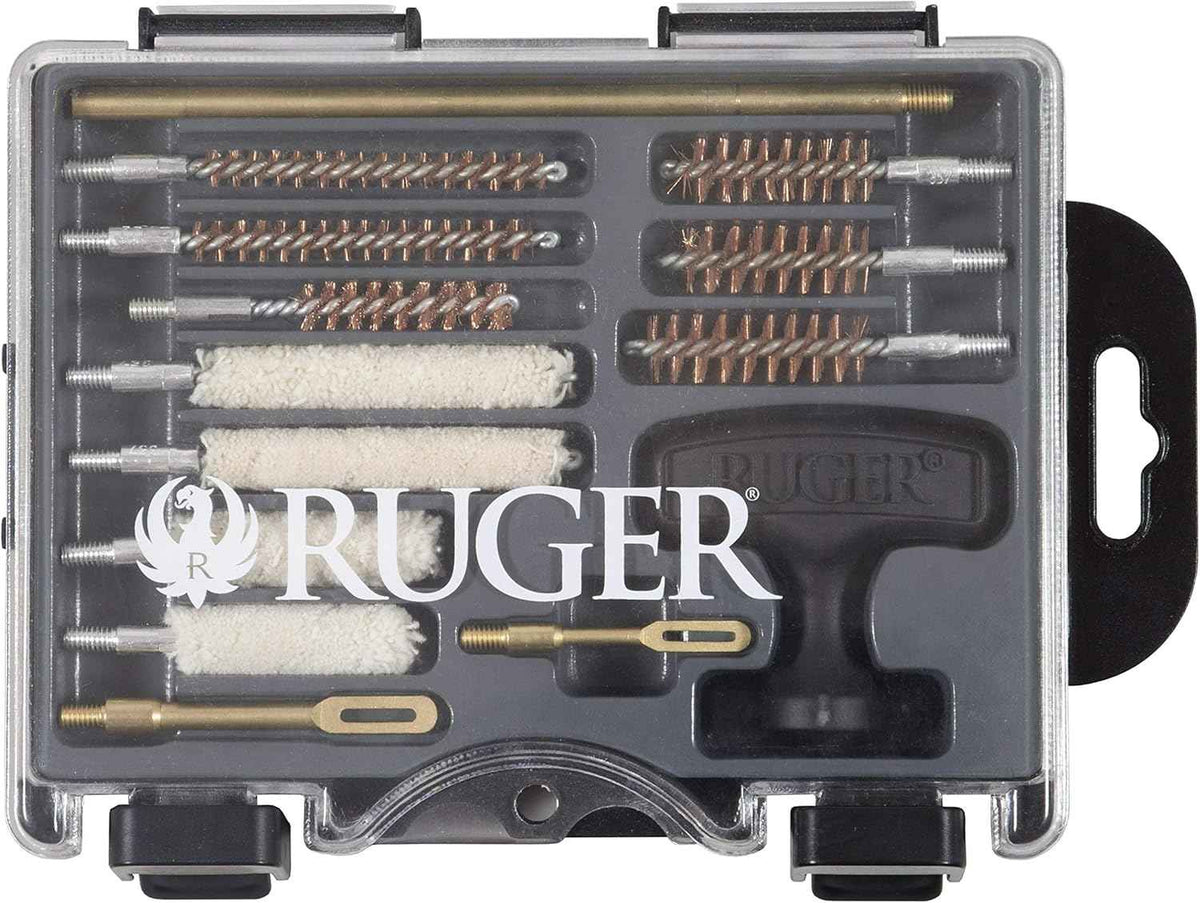 Ruger Gun Cleaning Kit with Case – All-in-One Firearm Maintenance for Handguns, Rifles & Shotguns