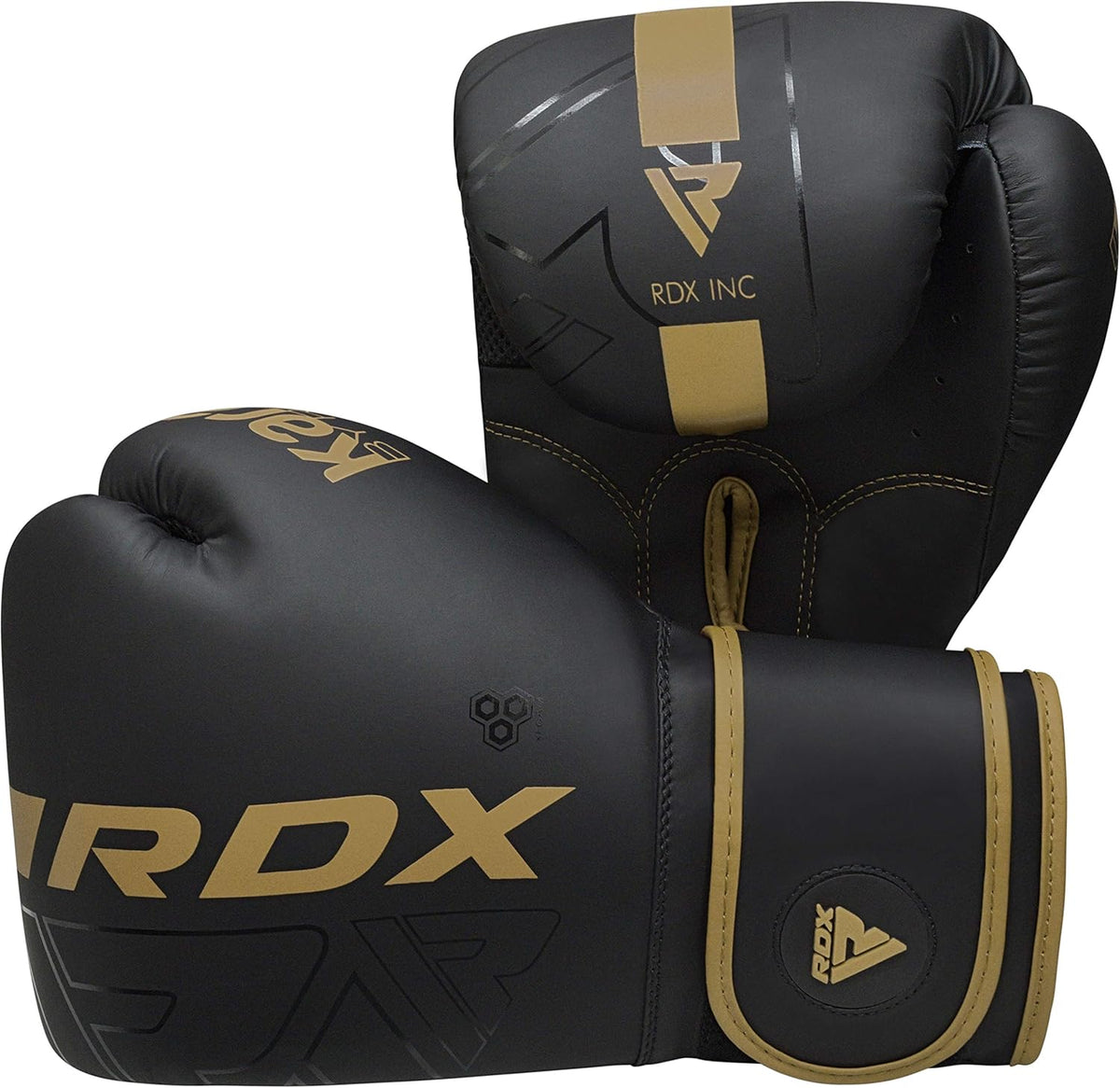 RDX Boxing Gloves - Pro Training & Sparring Gear | Maya Hide Leather, Ventilated Palm, 8-18 Oz Sizes