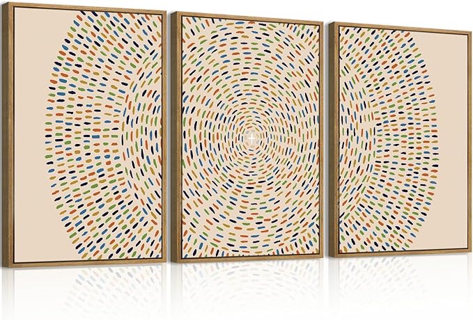 Anyzal Extra Large Jesus Feeds the 5000 Framed Wall Art 24x36 Inch Jesus Christian Canvas Wall Decor Religious Minimalist God Artwork for Living Room Bedroom Set of 3