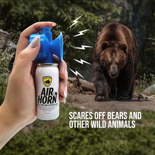 Guard Dog Security Air Horn - Powerful Handheld Mini Horn for Safety | 1-Mile Sound Blast, 1.4 oz
