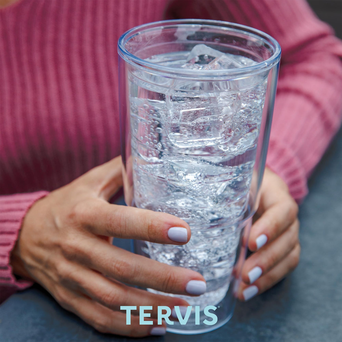 Tervis Made in USA Double Walled University of Tennessee Volunteers Insulated Tumbler Cup Keeps Drinks Cold & Hot, 24oz, Primary Logo
