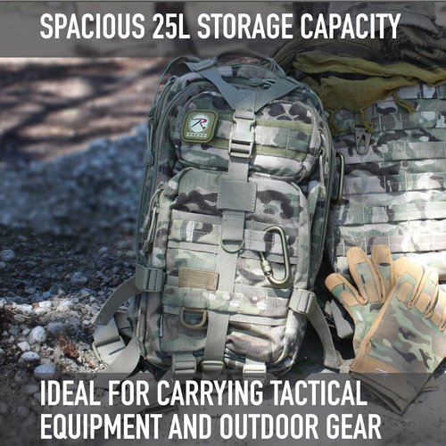 Camo Medium Transport Pack by Rothco - Durable, Versatile Tactical Backpack