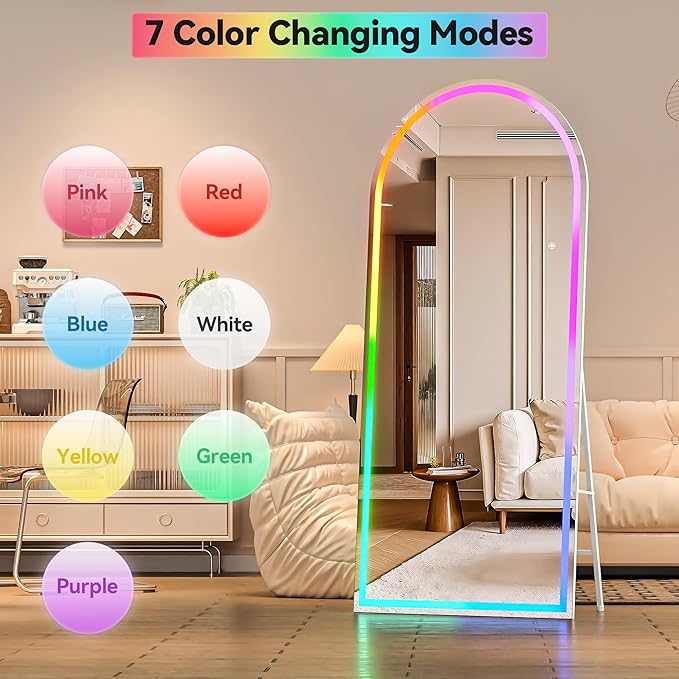 Hasipu Arch Full Length Mirror 56 x 16 in