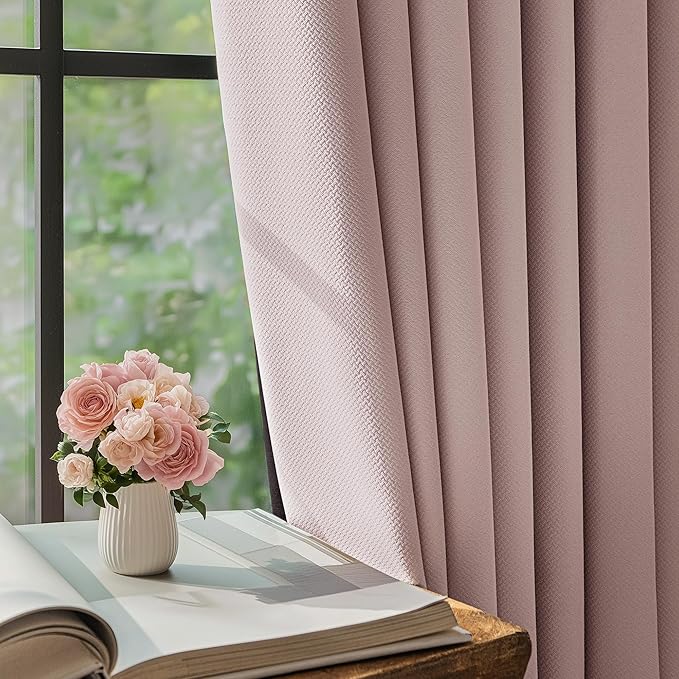 FMFUNCTEX 100% Blackout Curtains