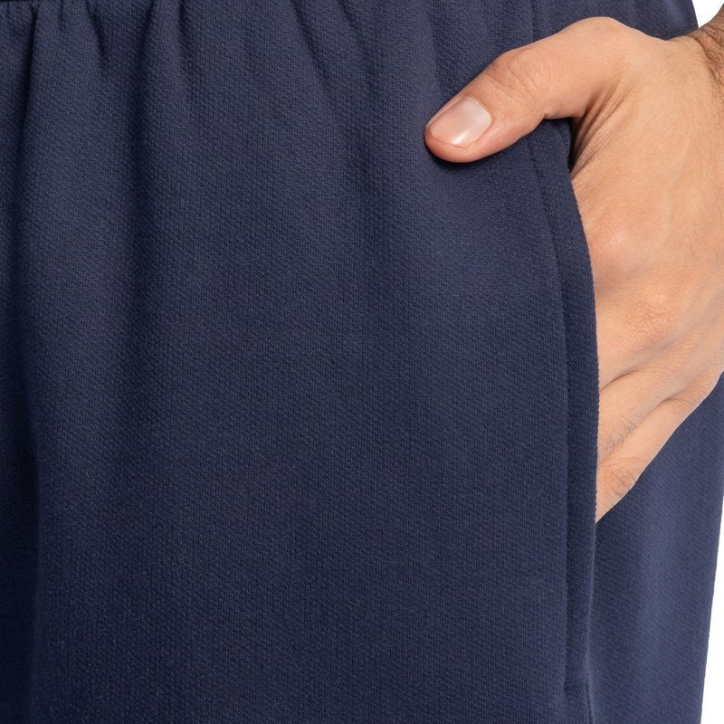 Fruit of the Loom mens Eversoft Fleece & Joggers (Regular Big Man) Sweatpants, Elastic Bottom - Navy, Medium US