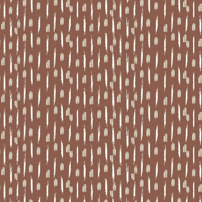 Arden 4-Pack Outdoor Patio Dining Chair Cushion, 20x44, Rain-Proof Seat Pad, Fade-Resistant Outdoor Cushion Rust Red Brushed Texture