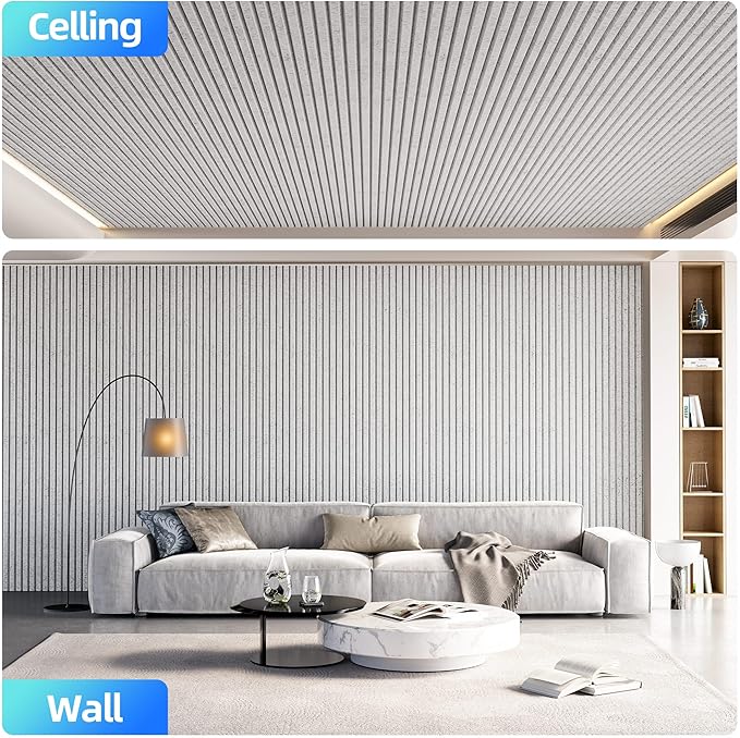 8 Pack Large Acoustic Panels Sound Absorbing