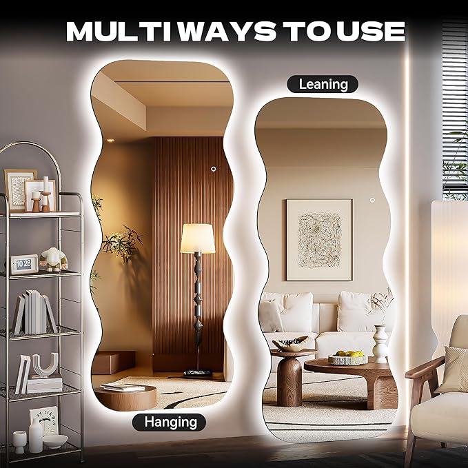 Hasipu Wavy Full Length Mirror