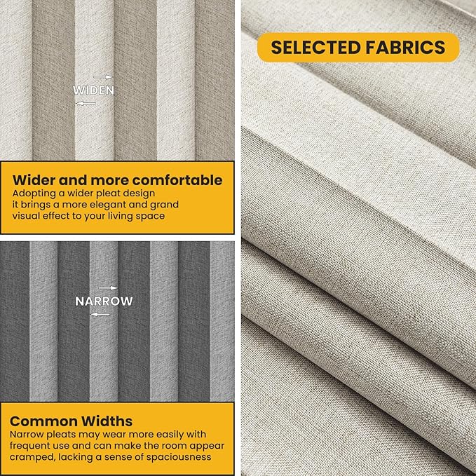 100% Blackout Room Divider Curtains Screen Partitions