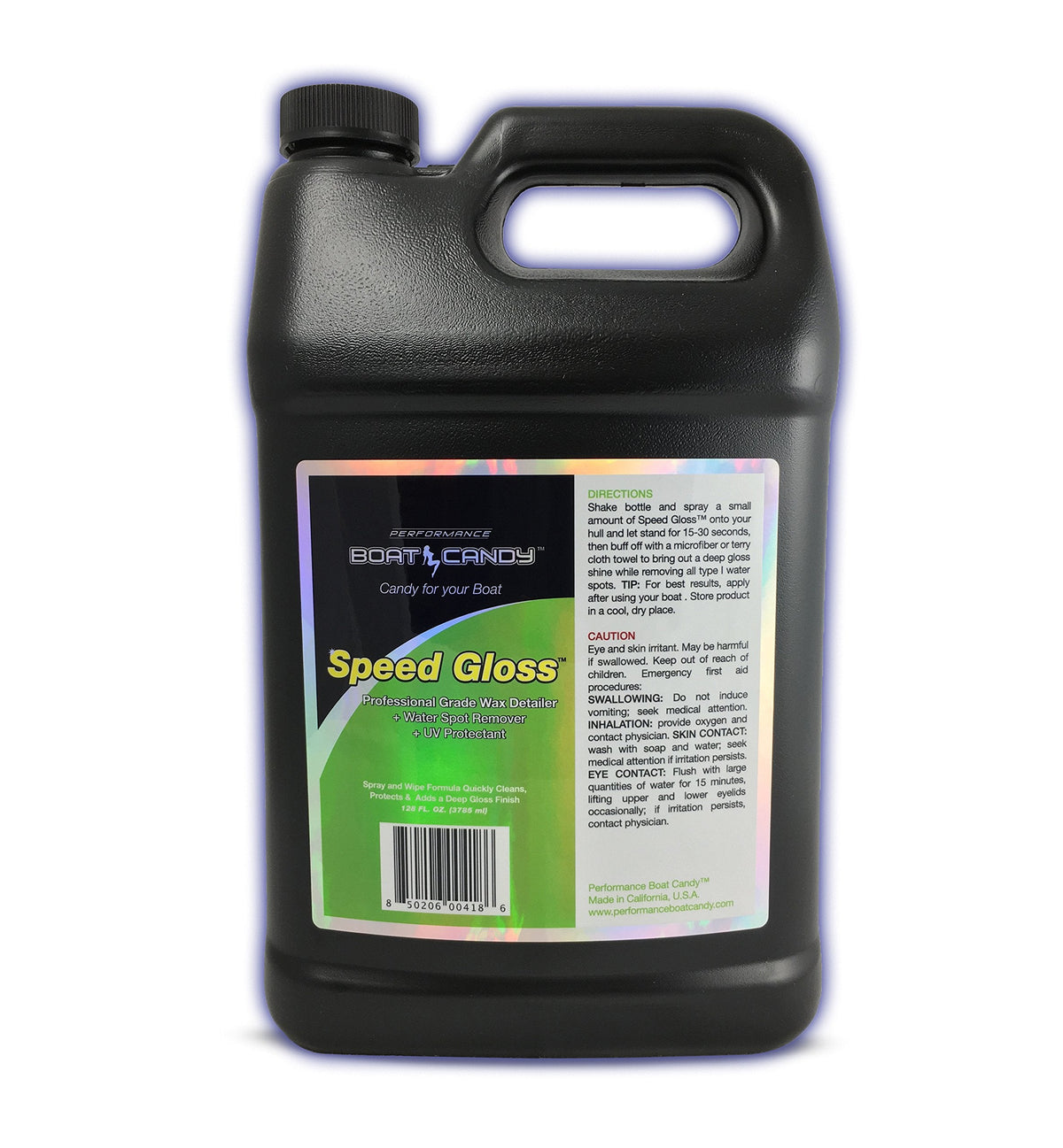 Boat Candy Speed Gloss Detailer and Water Spot Remover (128 oz. Gallon Bottle)
