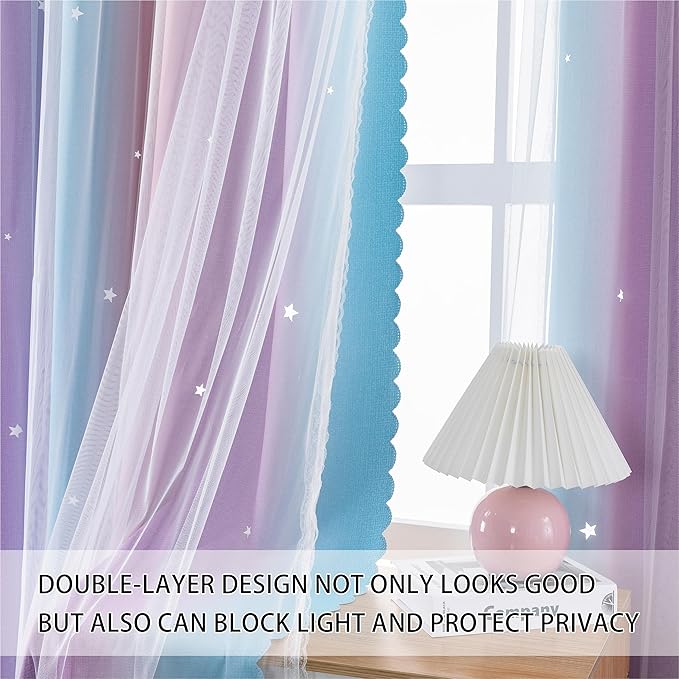 XiDi Dream Star Blackout Curtains