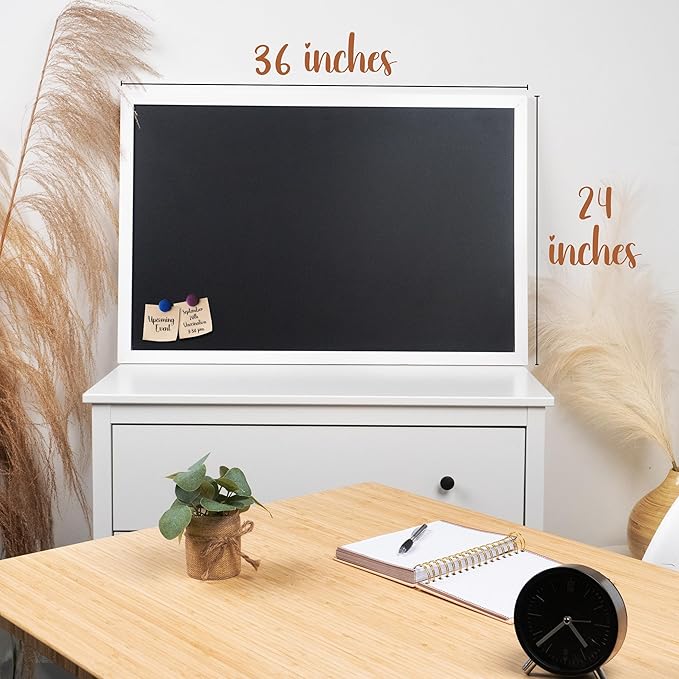 Loddie Doddie Magnetic Chalkboard & Magnet Board - 36 in x 24 in