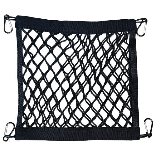 Helmet Holder for Backpack, Could be Used as Cover and Container, 4 Sides Elastic Bands, Comes with 4 Carabiners, Carrying Your Helmet in an Elegant Way