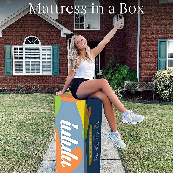 14" Cal King Mattress - Luxury 6 Premium Pressure Relieving Layers for Back Pain, Bamboo Charcoal Foam, 365 Night Trial, Made in USA CertiPUR-US Certified