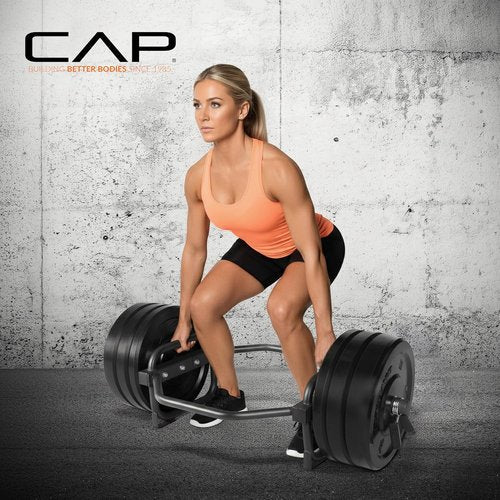 CAP Barbell Olympic Trap Bar - Versatile Shrug Bar for Deadlifts | Heavy-Duty Design