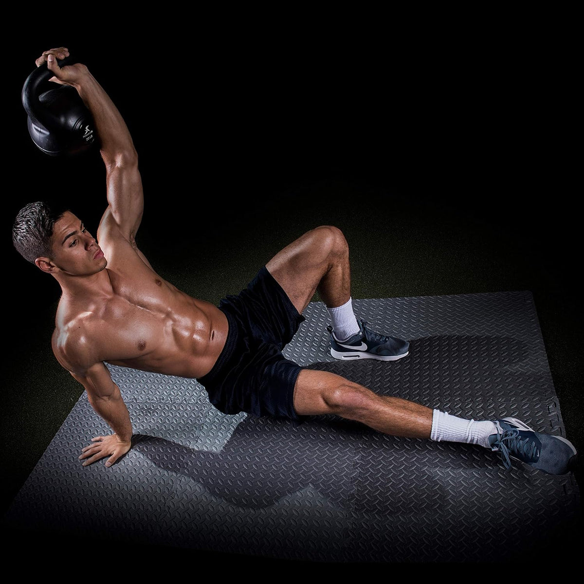 ProsourceFit Vinyl Kettlebell Weights - 10 to 35 lbs for Strength Training