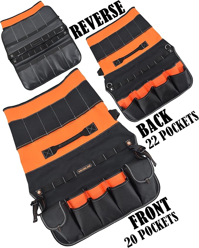 WELKINLAND 5 gallon bucket tool organizer, 5 gallon bucket holder, bucket liner, Bucket tool organizer, Tool bucket, Bucket tool bag, Bucket organizer, Bucket bag organizer, Bucket organizer