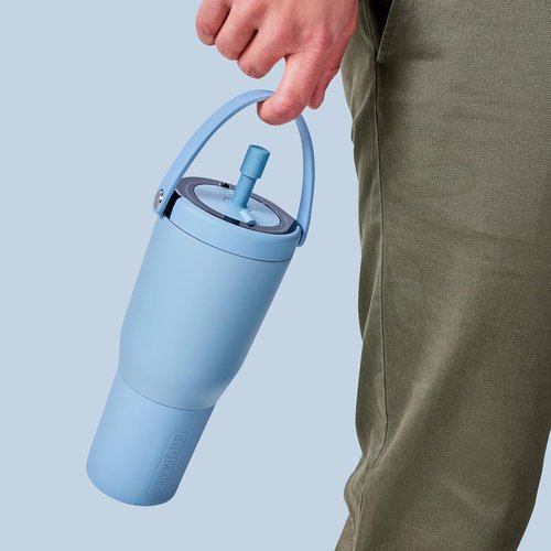 BrüMate Magnetic Straw Caps | Silicone Straw Topper 2-pack | Dust & Dirt Resistant | Compatible with All Era and Resa Tumblers (Black)