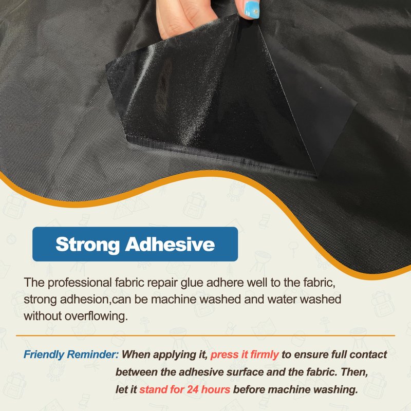 KING MOUNTAIN Self Adhesive Nylon Fabric Repair Patch, 9×11 Inches 4 Pcs, Quick Down Jacket Repair Patch, Waterproof Outdoor Gear Patch Kit for Tent,Backpacks,Umbrella, Gloves(Dark Grey