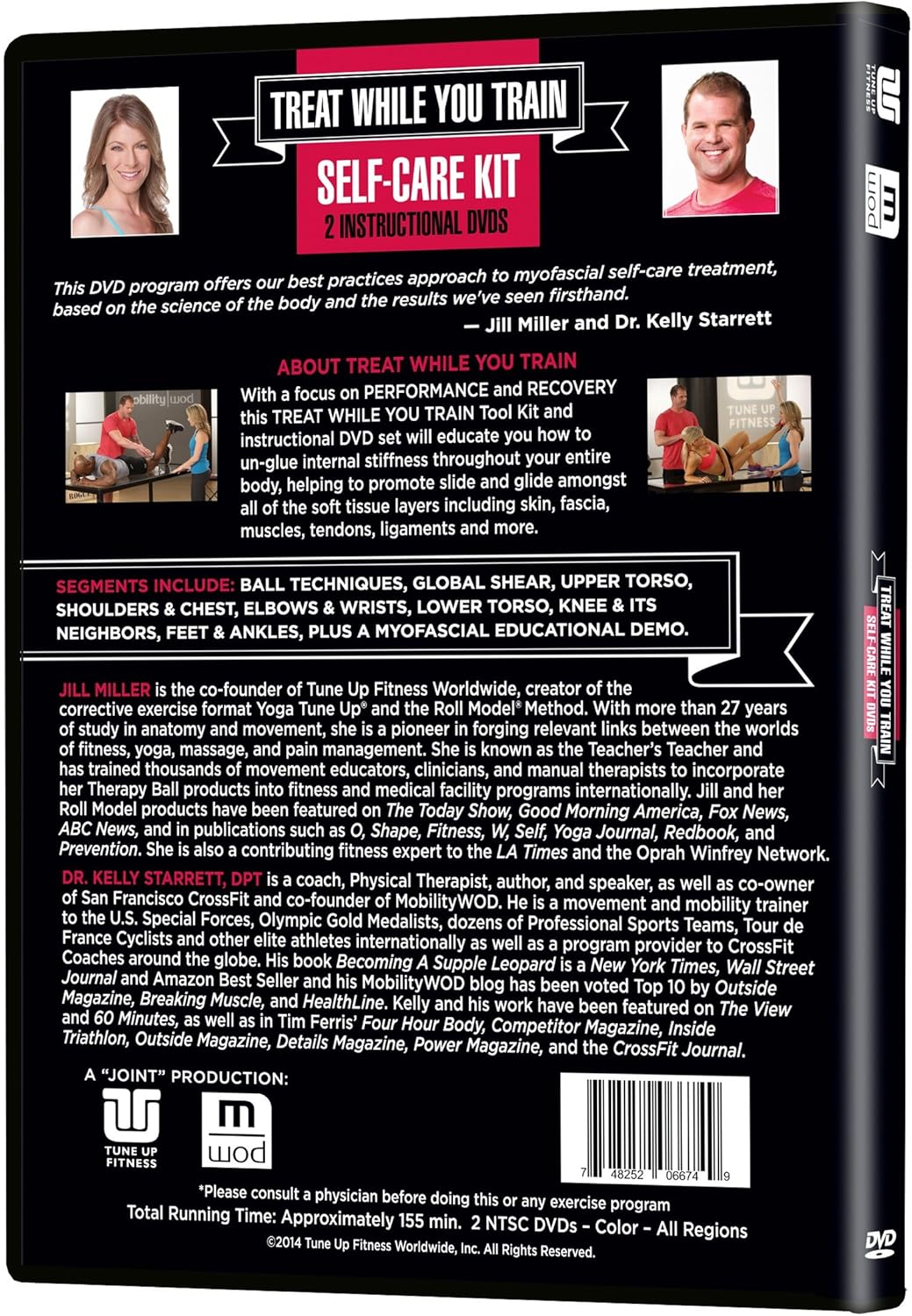 Self-Care Training Kit with DVDs & Accessories by Jill Miller & Dr. Kelly Starrett
