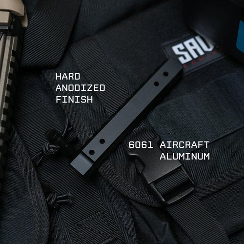 Monstrum Grimlock Single Picatinny Rail Section | Compatible with Marlin 336/1894/1895 Lever Action Platforms