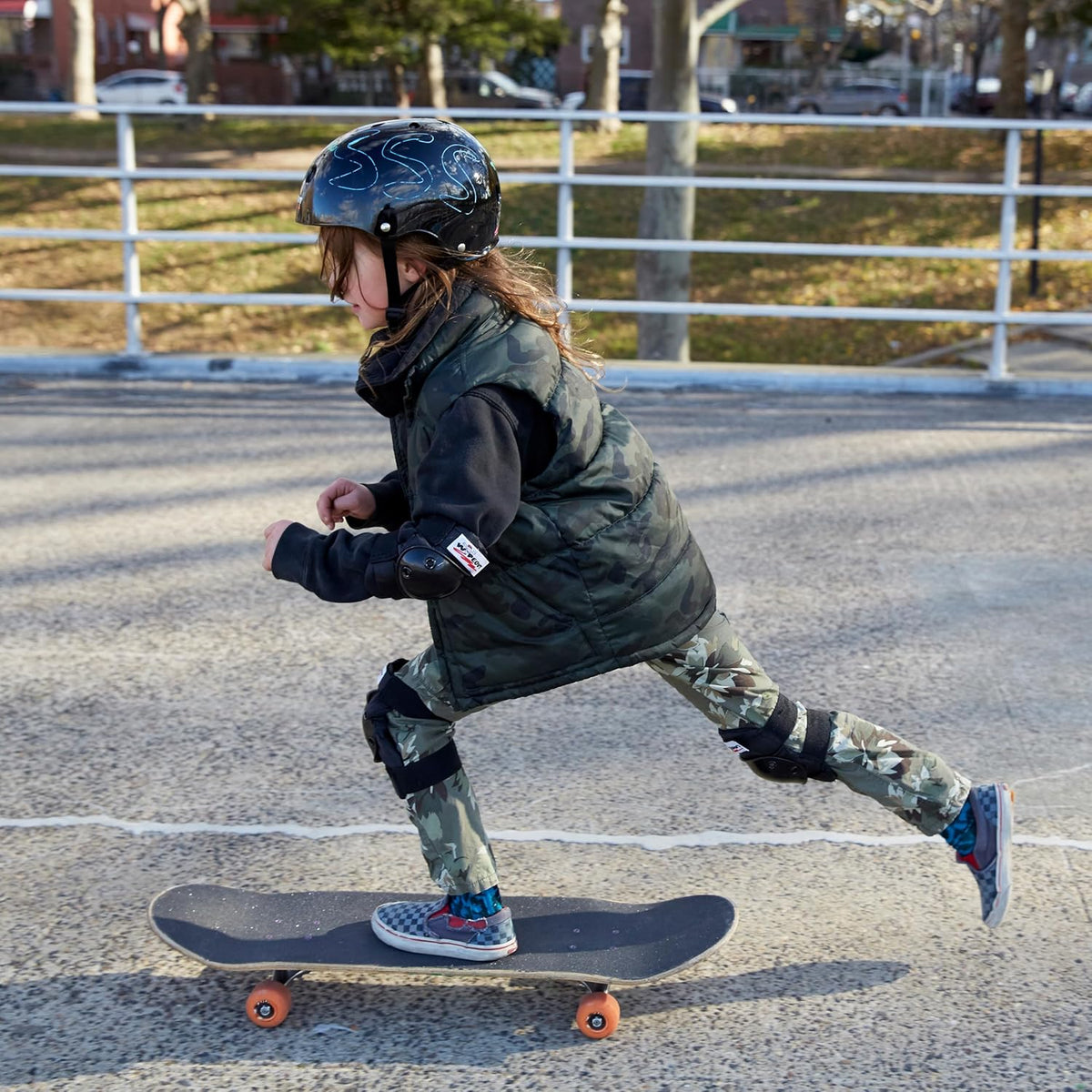 Wipeout Dry Erase Kids Helmet - Perfect for Biking, Skating, Scootering & Rollerblading