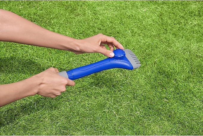 Bestway Flowclear Aqualite Pool Filter Cartridge Cleaning Tool Hose Attachment with Removable Comb Style Head and Water Flow Control Knob
