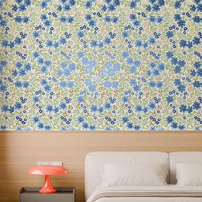 Main Street Peel and Stick Wallpaper Eco-Friendly Sheets 12 Pack, 11 X 16 Inch