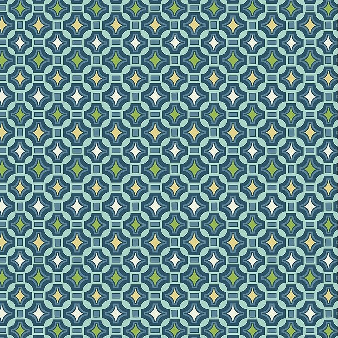Arden 2-Pack Outdoor Patio Dining Chair Cushion, 20x44, Rain-Proof Seat Pad, Fade-Resistant Outdoor Cushion Alana Tile