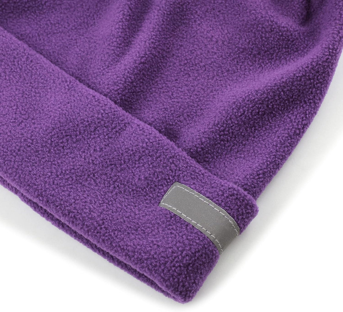 The Hat Depot Fleece Winter Functional Beanie Hat Cold Weather-Reflective Safety for Everyone Performance Stretch