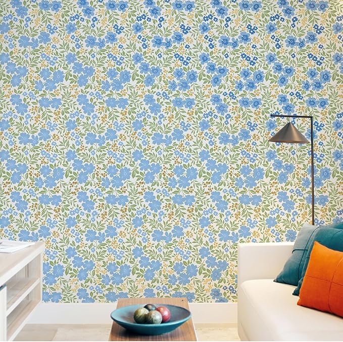 Main Street Peel and Stick Wallpaper Eco-Friendly Sheets 12 Pack, 11 X 16 Inch