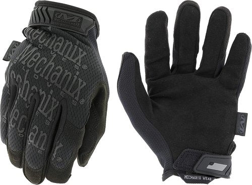 Mechanix Wear Original Covert Tactical Work Gloves - Secure Fit & Flexible Grip | Durable Touchscreen Safety Gloves for Men (Large, Black)