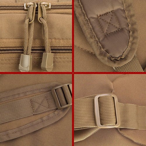 TheKidsRefined Large Tactical Expandable Backpack 39L-64L Military Bug Out Bag With Waist Strap