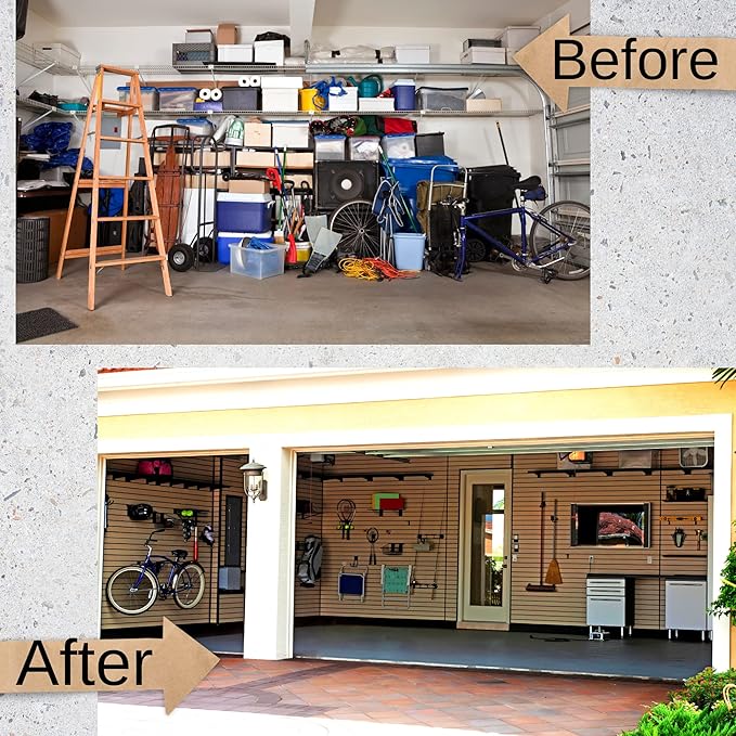 Ladder Hangers for Garage Wall