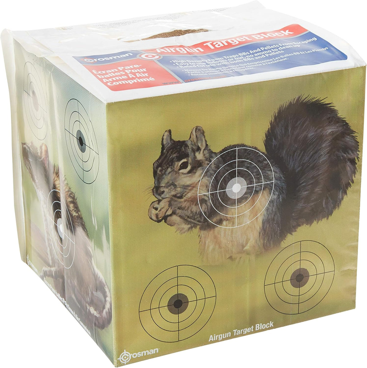 Crosman CSLT Metal Spinning Target - Durable Black Design for Enhanced Shooting Practice